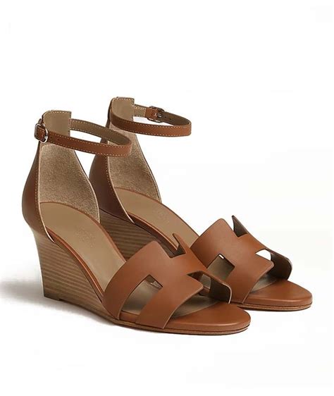 hermes orange wedges|3 Kinds of Hermès Sandals that Never Go Out of Style.